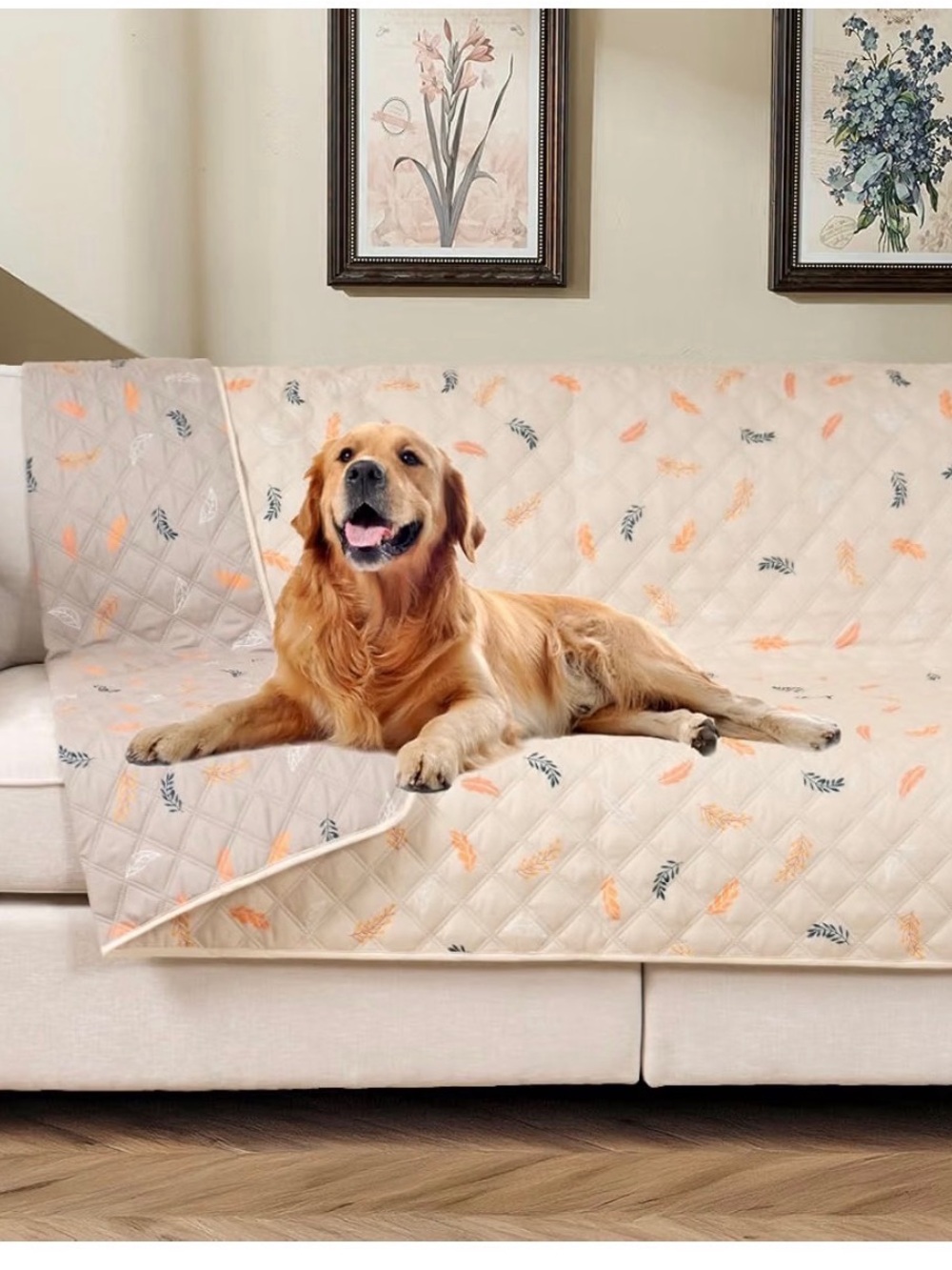 Reversible Dog Bed Cover